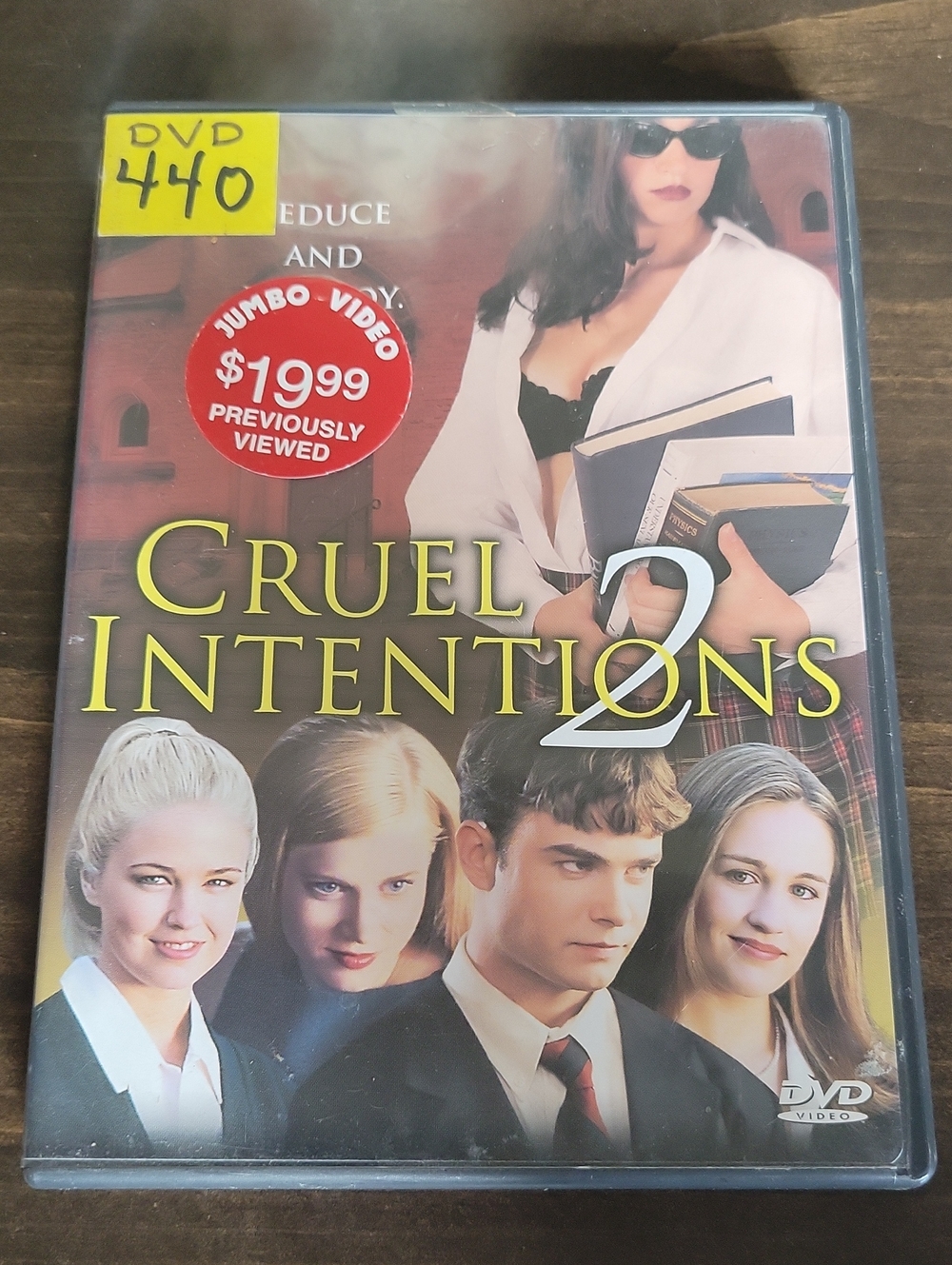 Cruel Intentions 2 DVD cover